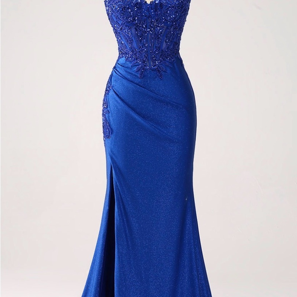 Royal Blue prom dress